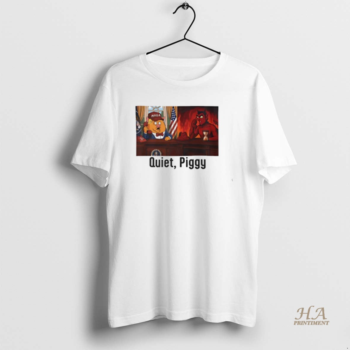 Official Quiet Piggy Anti Trump Devil T-Shirts, Hoodie, Sweatshirt | InkNestWear.com