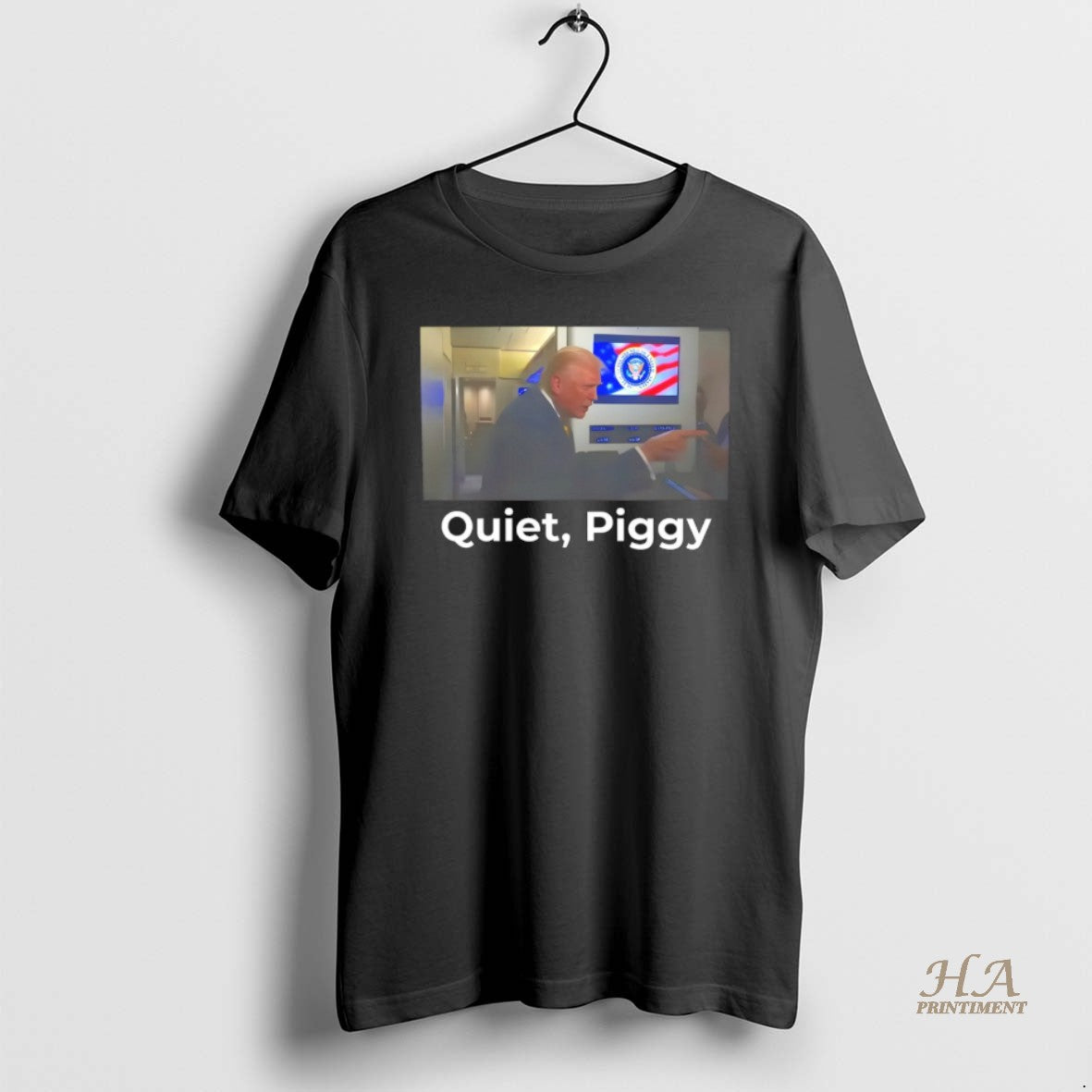 Official Quiet Piggy Donald Trump America Photo T-Shirts, Hoodie, Sweatshirt | InkNestWear.com