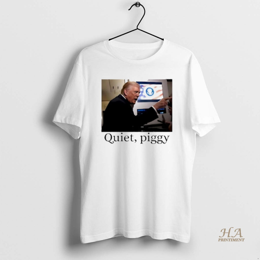 Official Quiet Piggy Trump Funny T-Shirts, Hoodie, Sweatshirt | InkNestWear.com