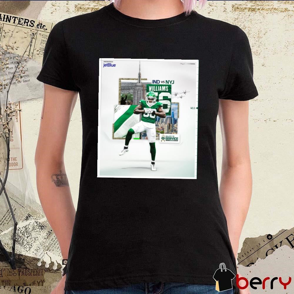 Quincy Williams Indianapolis Colts Vs New York Jets Salute To Service Poster t-shirt
