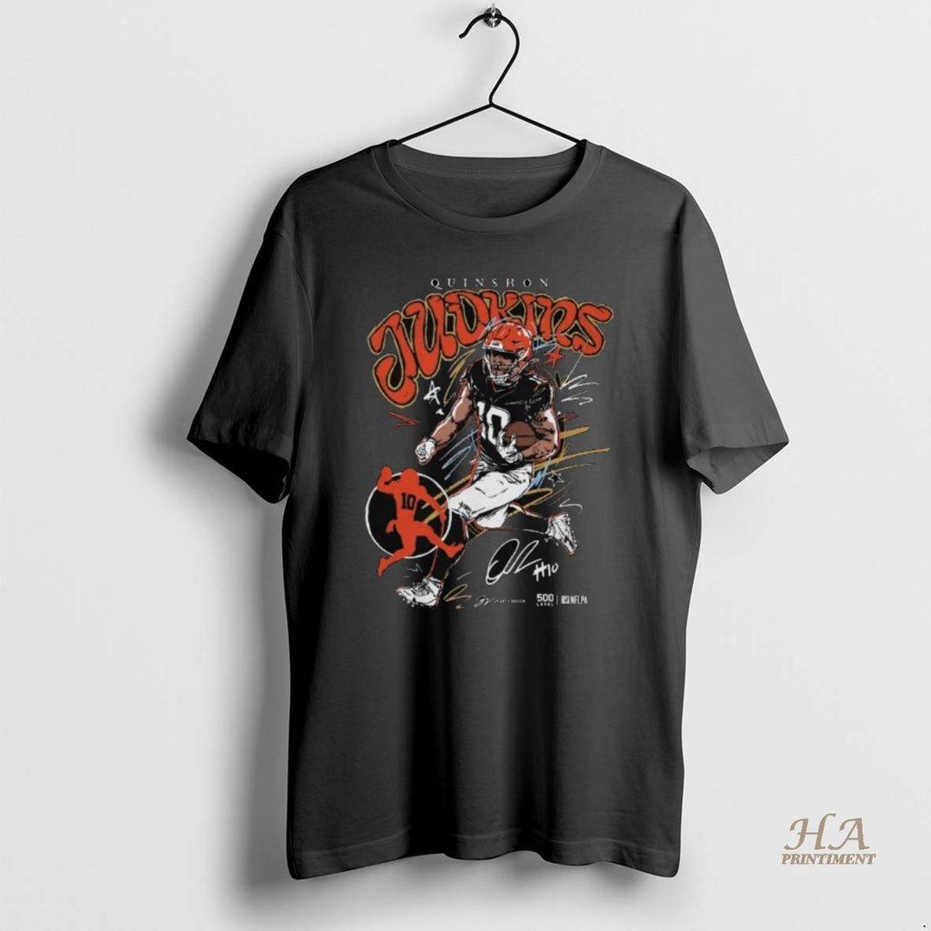 Official Quinshon Judkins Cleveland Scribble Signature Long Sleve T-Shirts, Hoodie, Sweatshirt | InkNestWear.com
