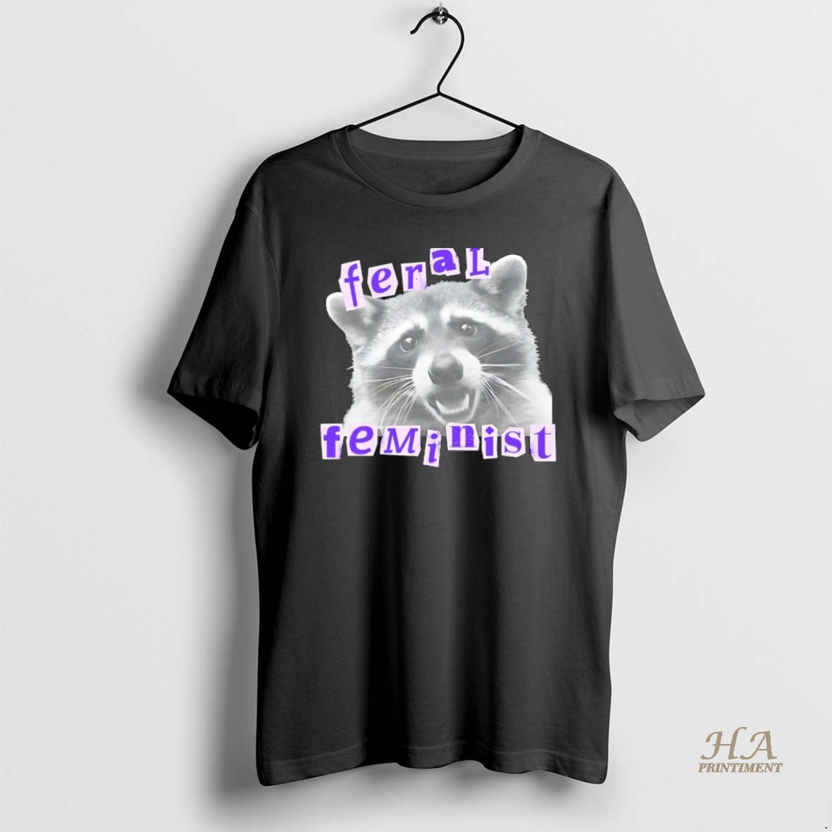 Official Raccoon Feral Feminist Christmas T-Shirts, Hoodie, Sweatshirt | InkNestWear.com