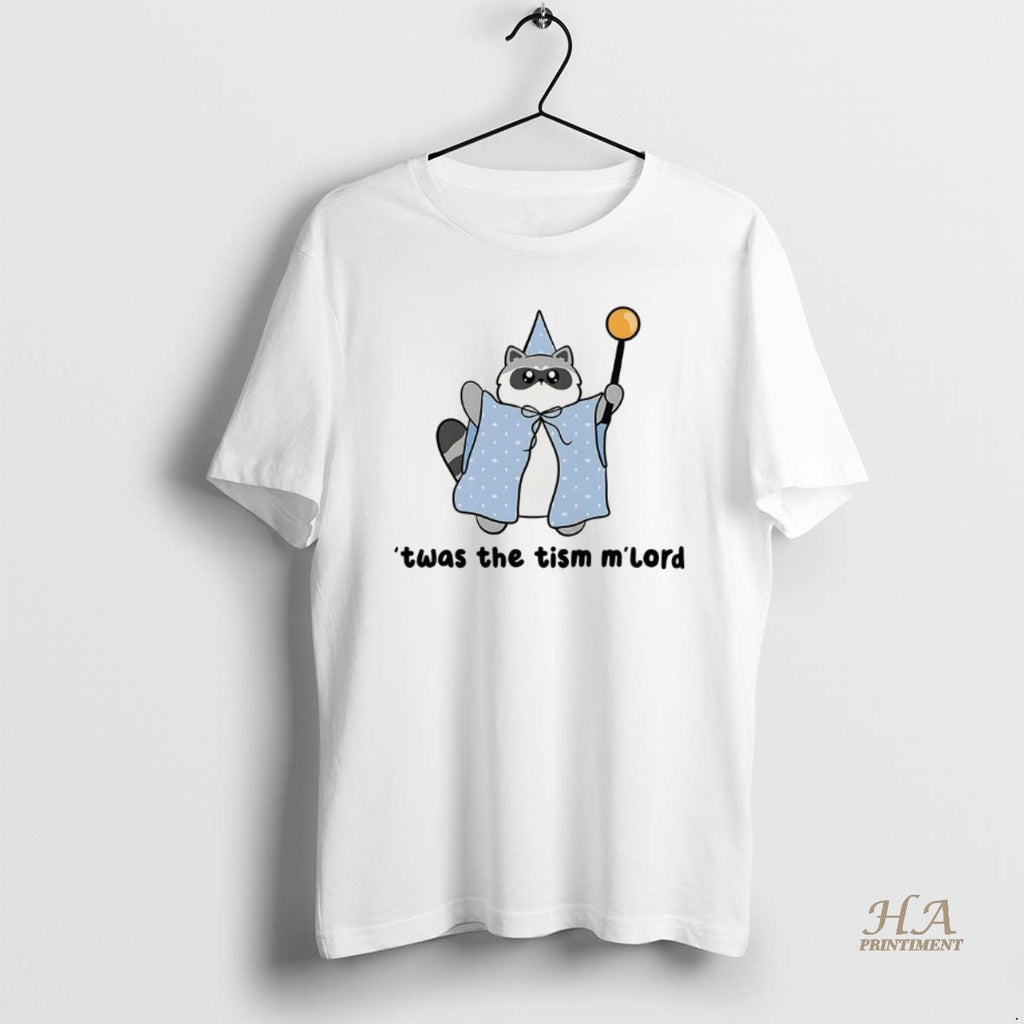 Official Raccoon Twas The Tism Mlord T-Shirts, Hoodie, Sweatshirt | InkNestWear.com