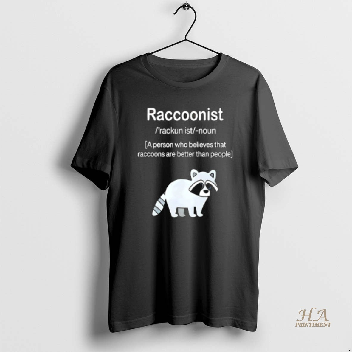 Official Raccoonist A Person Who Believes That Raccoons Are Better Than People T-Shirts, Hoodie, Sweatshirt | InkNestWear.com