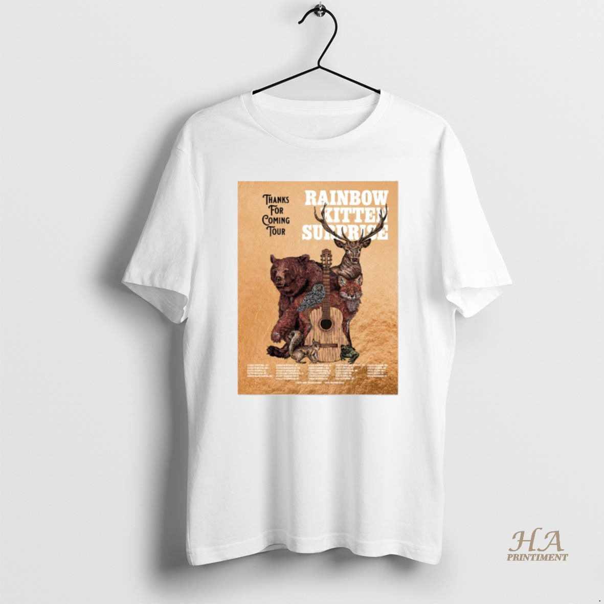Official Rainbow Kitten Surprise Thanks For Coming Tour 2025 T-Shirts, Hoodie, Sweatshirt | InkNestWear.com