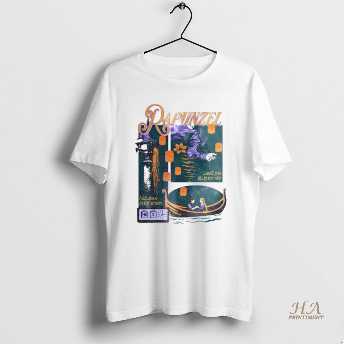 Official Rapunzel The Fate Of Rapunzel I Sat Alone In My Tower Until You Lit T-Shirts, Hoodie, Sweatshirt | InkNestWear.com