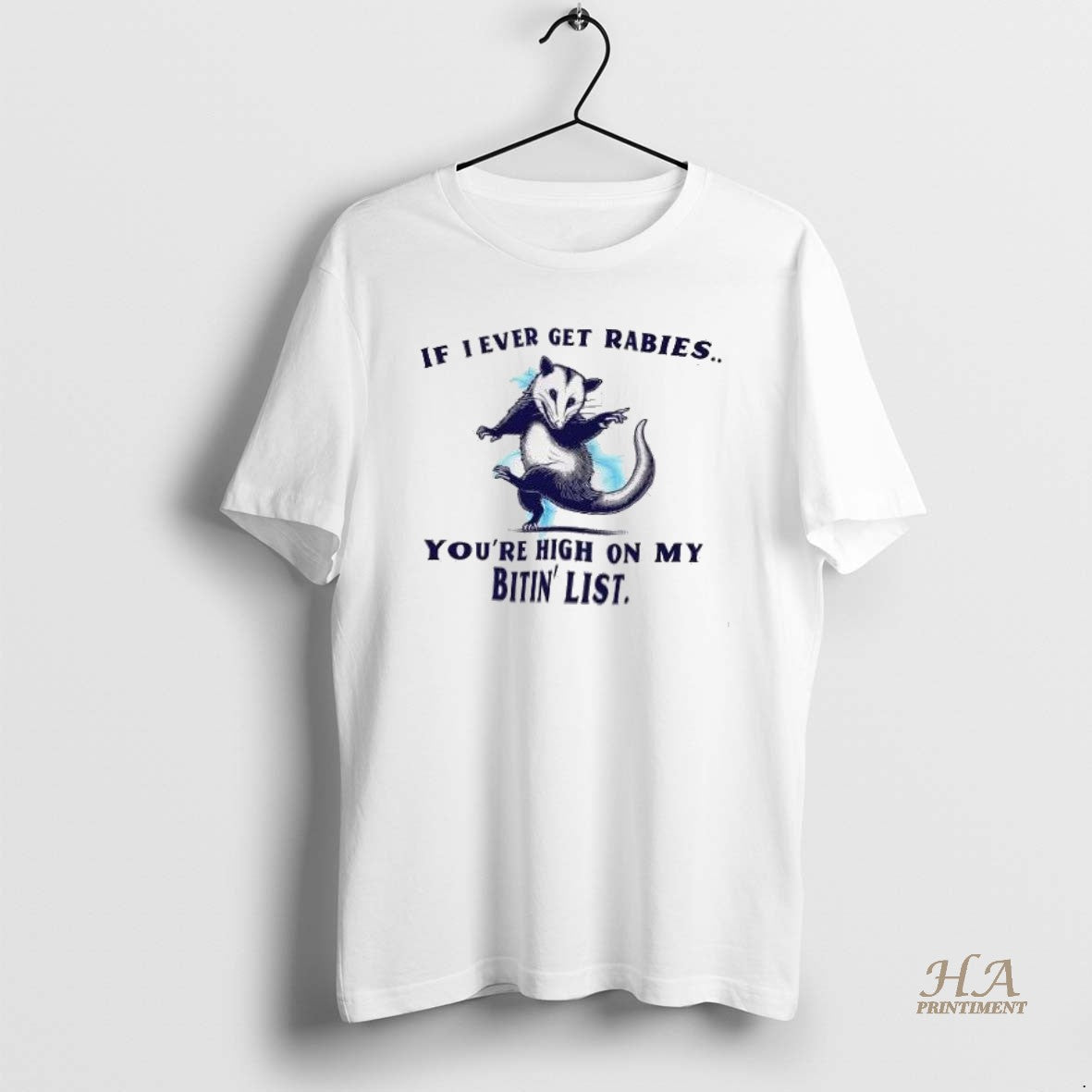 Official Rat If I Ever Get Rabies Youre High On My Bitin List T-Shirts, Hoodie, Sweatshirt | InkNestWear.com