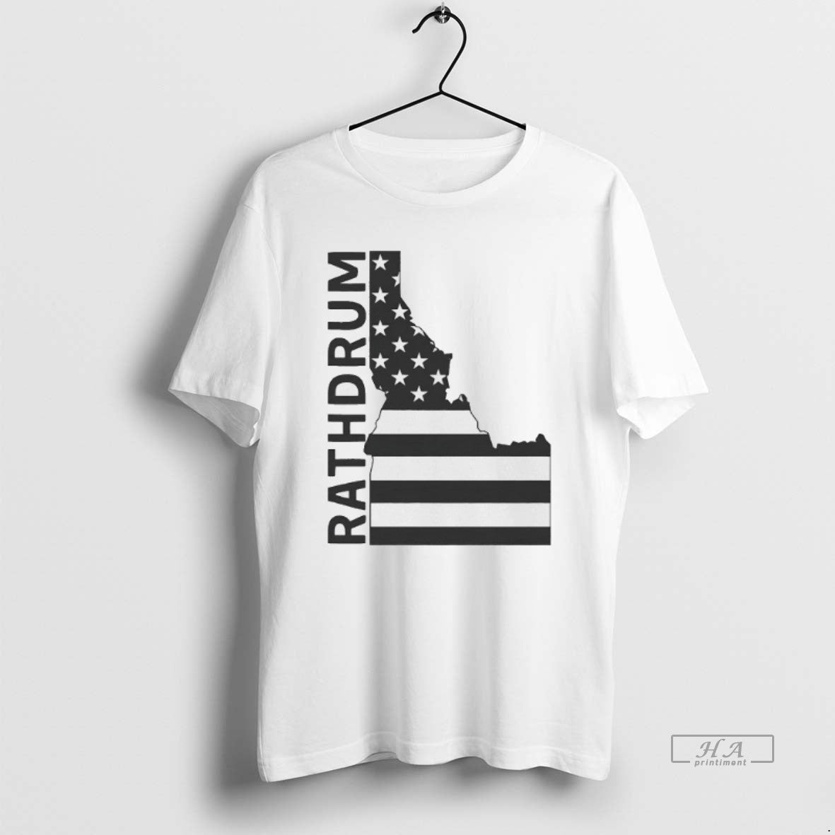 Official Rathdrum Idaho Flag America