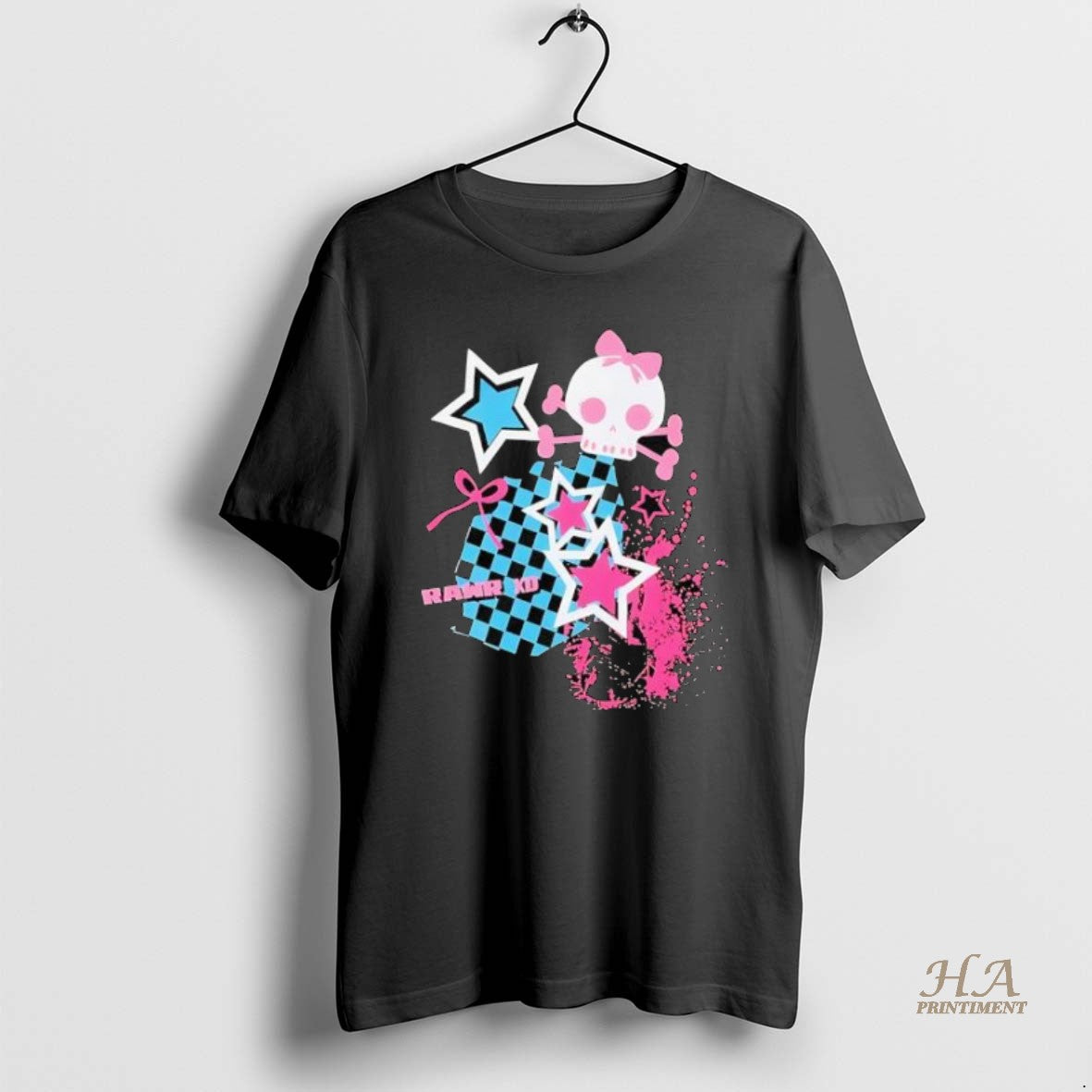 Official Rawr Skull Star Art T-Shirts, Hoodie, Sweatshirt | InkNestWear.com
