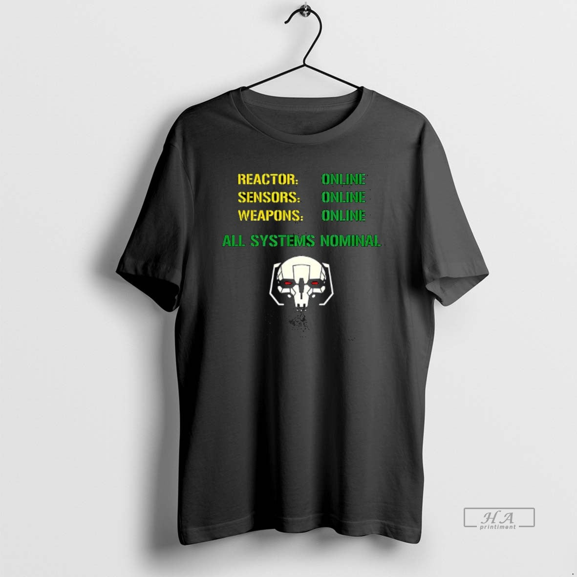 Official Reactor Online Sensors Online Weapons Online All Systems Nominal T-Shirts, Hoodie, Sweatshirt | InkNestWear.com