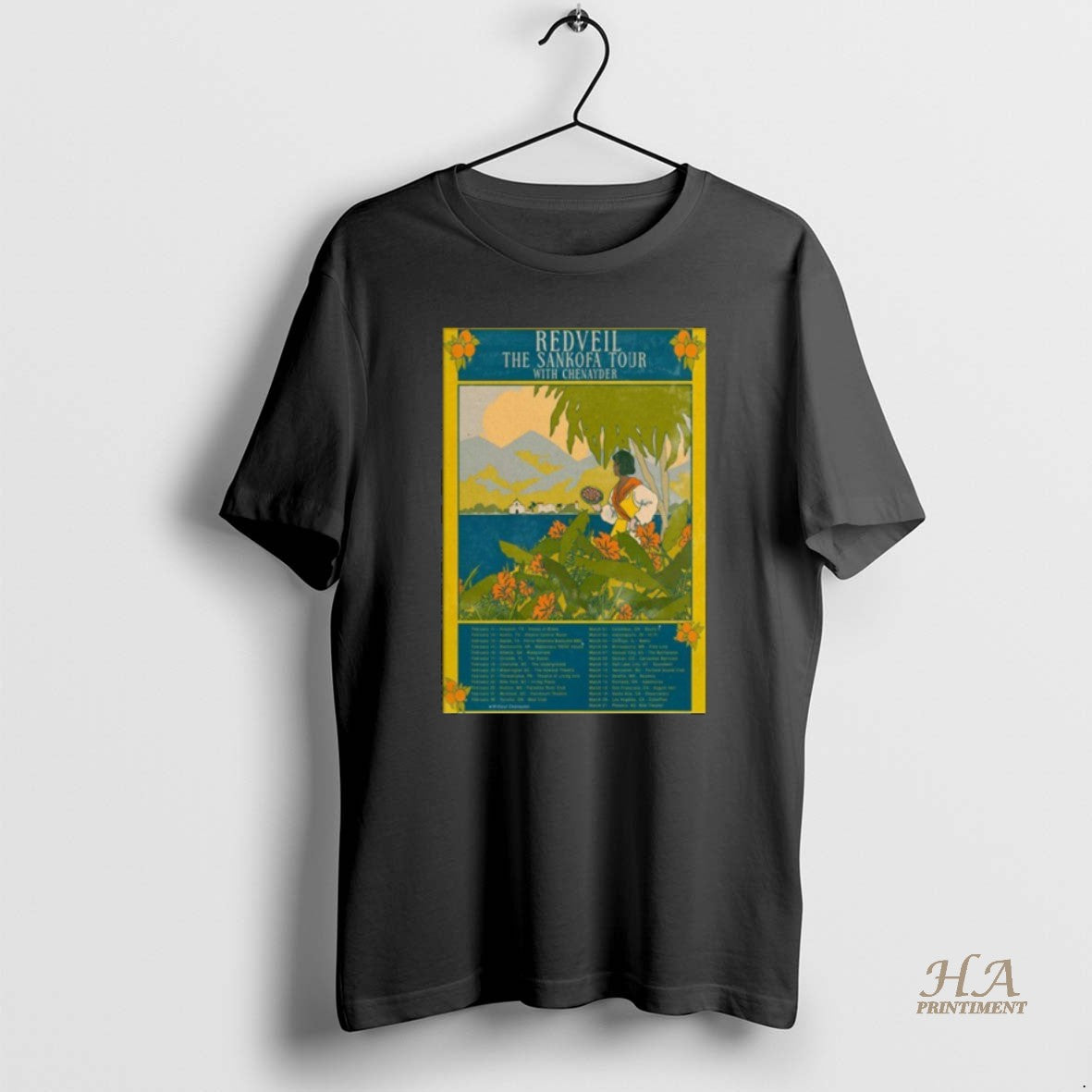 Official Redveil The Sankofa 2026 Shows T-Shirts, Hoodie, Sweatshirt | InkNestWear.com