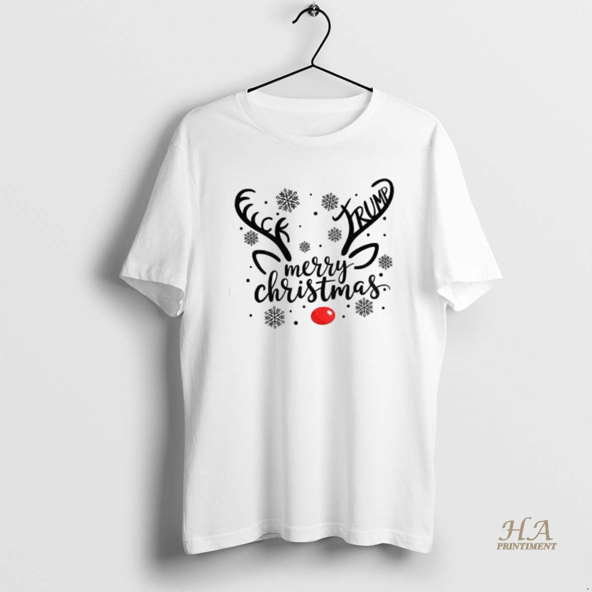 Official Reindeer Anti Trump Democrat Fuck Trump Merry Christmas T-Shirts, Hoodie, Sweatshirt | InkNestWear.com