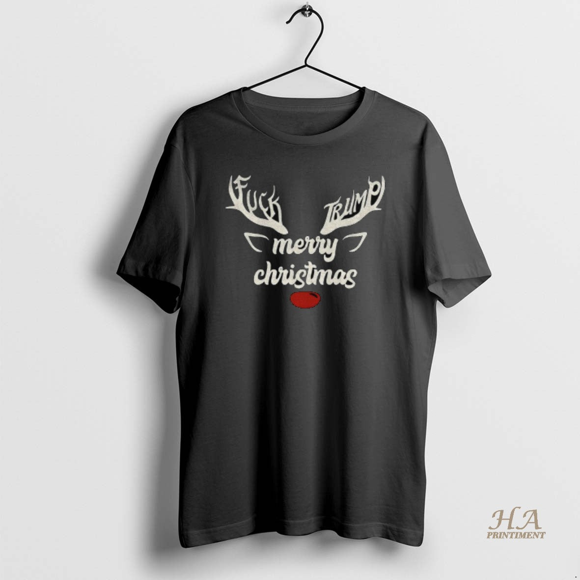 Official Reindeer Anti Trump Fdt Fuck Trump Merry Christmas 2025 T-Shirts, Hoodie, Sweatshirt | InkNestWear.com