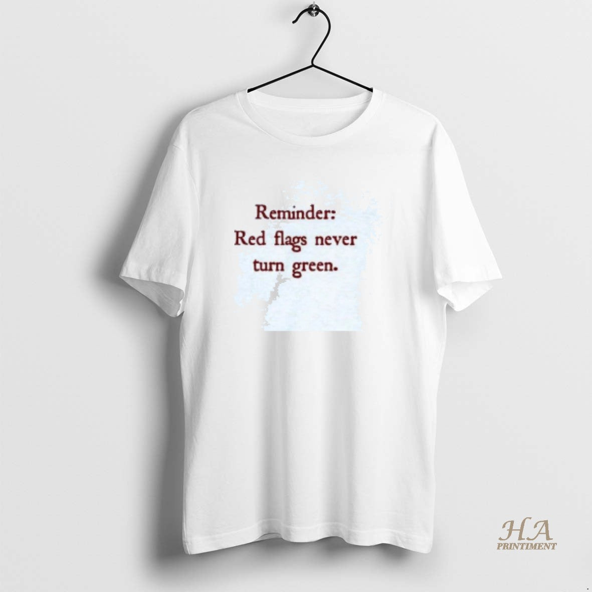 Official Reminder Red Flags Never Turn Green T-Shirts, Hoodie, Sweatshirt | InkNestWear.com