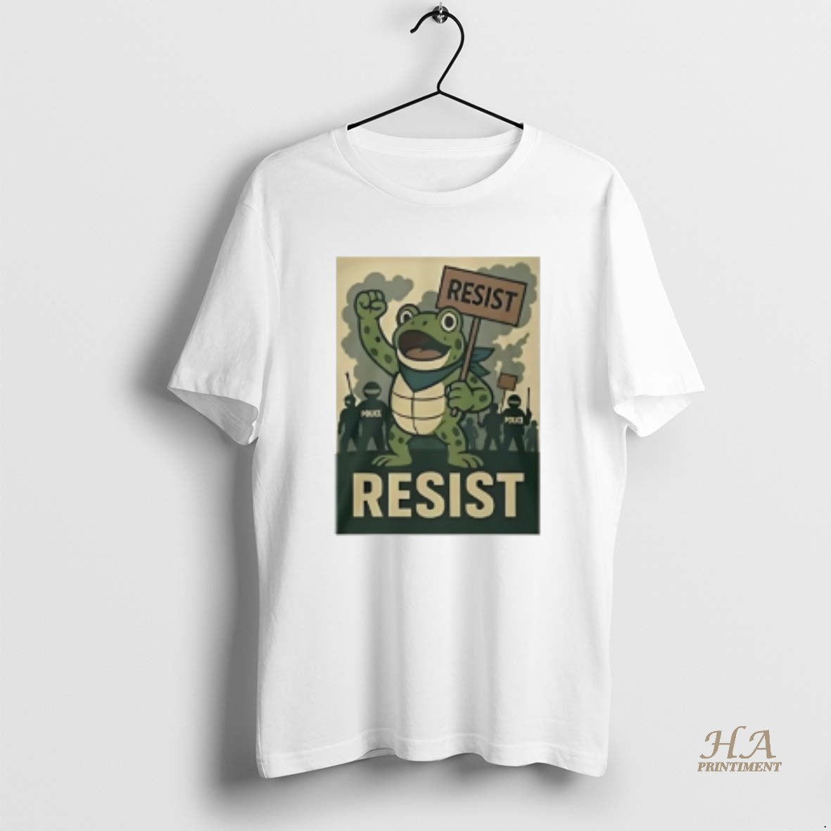 Official Resist Portland Frog Hop Heros Of Portland T-Shirts, Hoodie, Sweatshirt | InkNestWear.com