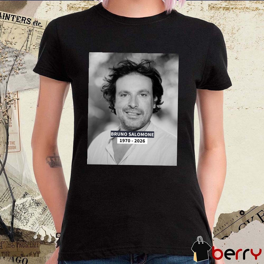 Rest In Peace Bruno Salomone 1970 – 2026 Agence France-Presse t-shirt