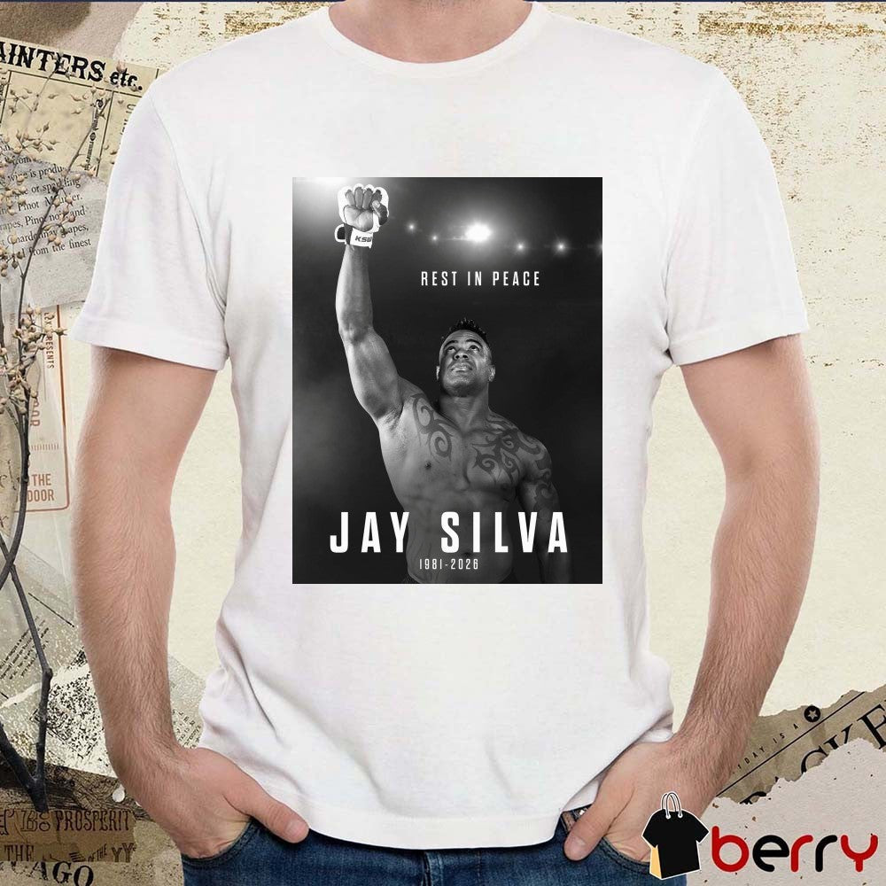 Rest In Peace Jay Silva 1981 – 2026 Uriah Hall Poster t-shirt