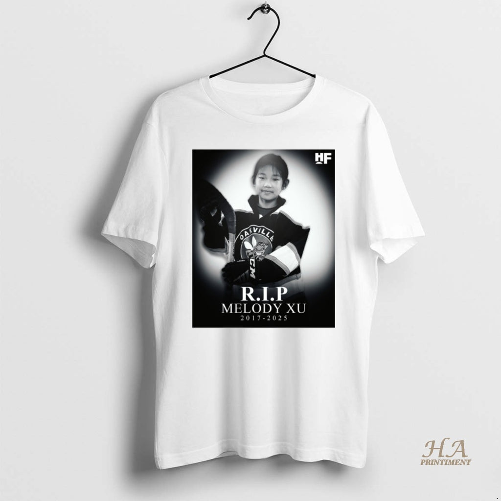 Official Rest In Peace Melody Xu 2017 2025 Hockey Forever T-Shirts, Hoodie, Sweatshirt | InkNestWear.com