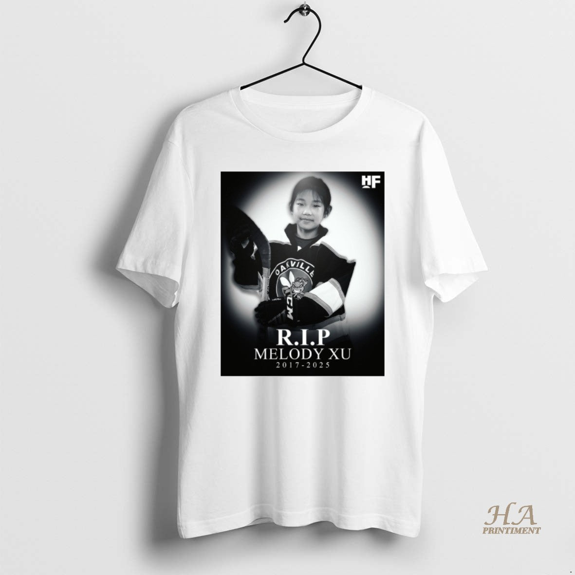 Official Rest In Peace Melody Xu 2017 2025 Hockey Forever T-Shirts, Hoodie, Sweatshirt | InkNestWear.com