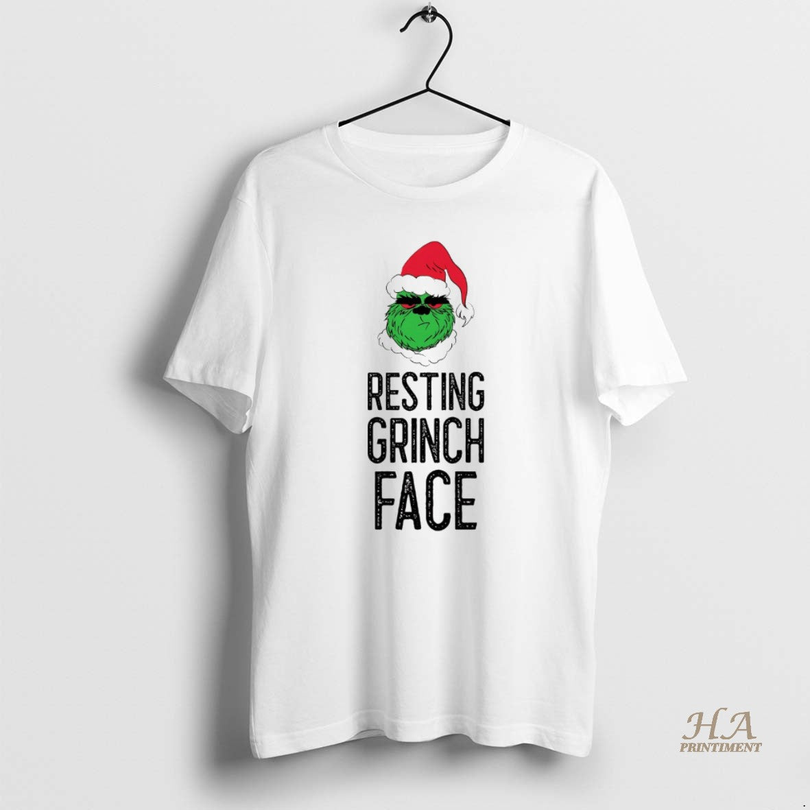 Official Resting Grinch Face Christmas White T-Shirts, Hoodie, Sweatshirt | InkNestWear.com