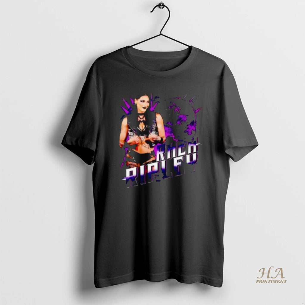 Official Rhea Ripley Skull Retro T-Shirts, Hoodie, Sweatshirt | InkNestWear.com