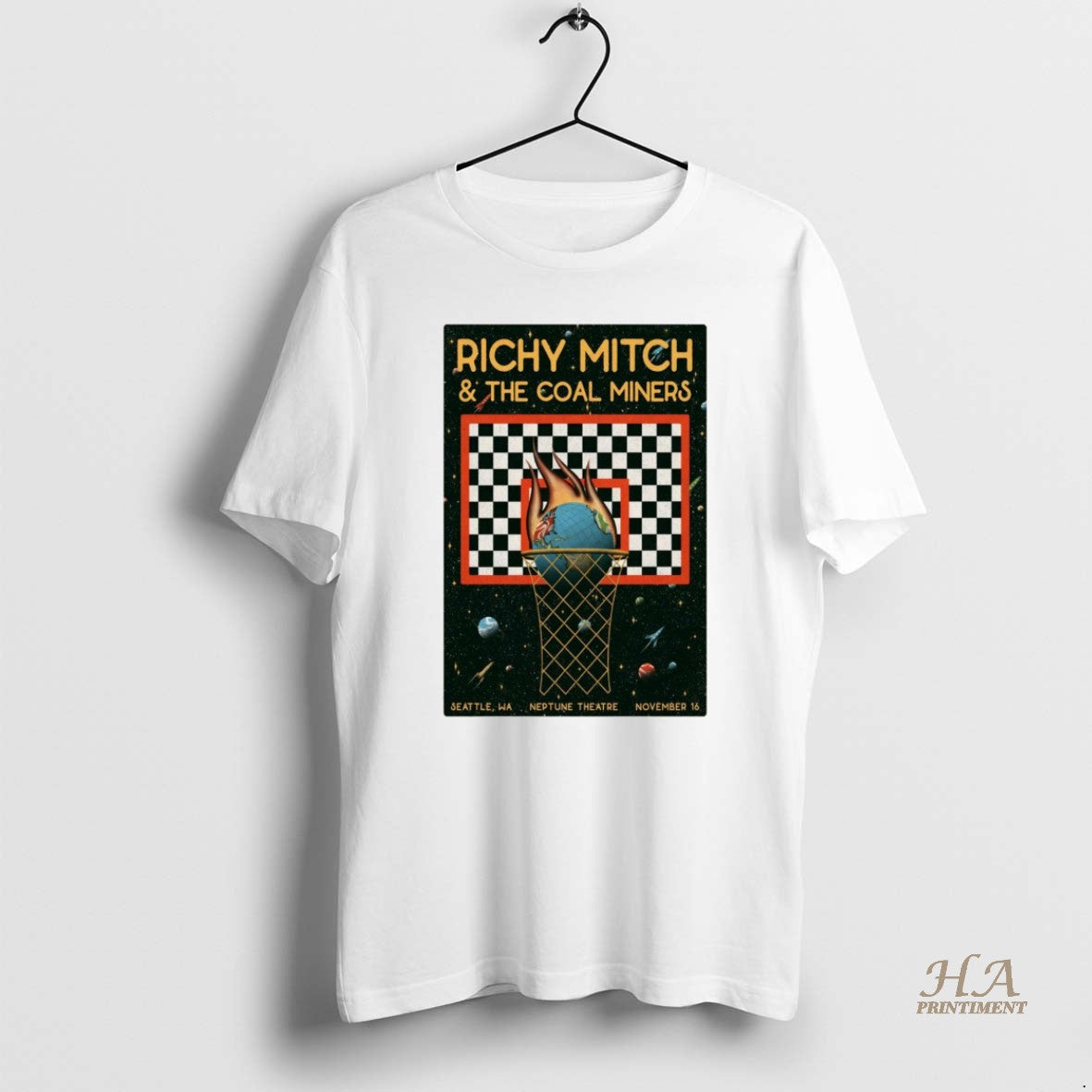Official Richy Mitch And The Coal Miners Neptune Theatre In Seattle Wa November 16 2025 T-Shirts, Hoodie, Sweatshirt