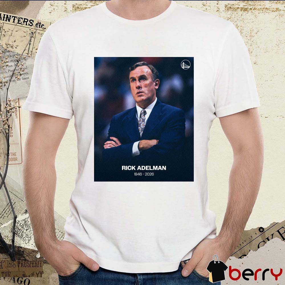 Rick Adelman 1946 – 2026 Golden State Warriors Poster t-shirt