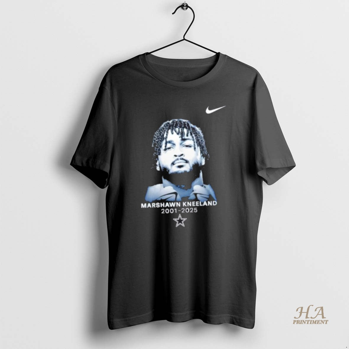 Official Rip Marshawn Kneeland 2001 2025 Dallas Cowboys Signature 2 Sided T-Shirts, Hoodie, Sweatshirt | InkNestWear.com