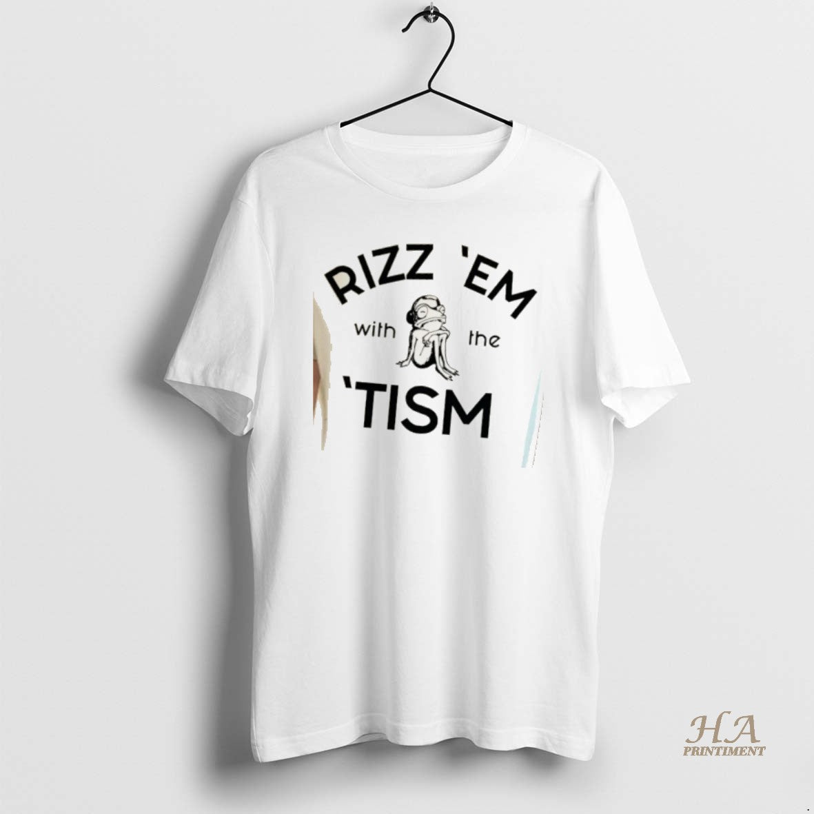 Official Rizz Em With The Tism Frog Meme T-Shirts, Hoodie, Sweatshirt | InkNestWear.com
