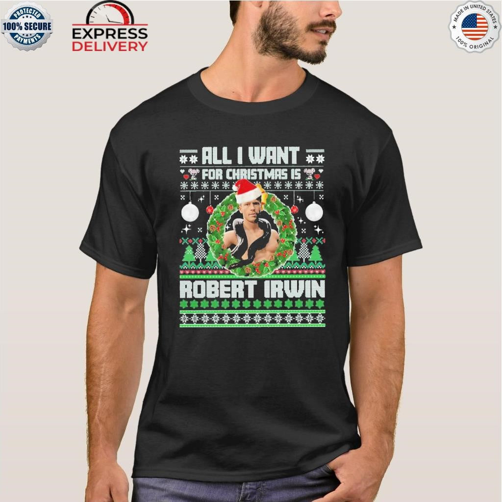 Robert Irwin Zookeeper Ugly Christmas Shirt