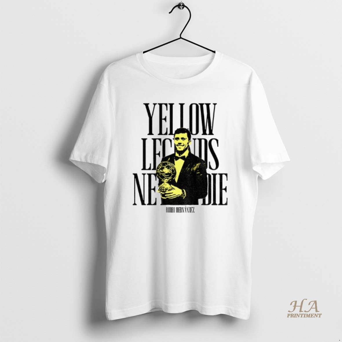 Official Rodrigo Hernandez Manchester City Fc Yellows Legends Never Die Signature T-Shirts, Hoodie, Sweatshirt