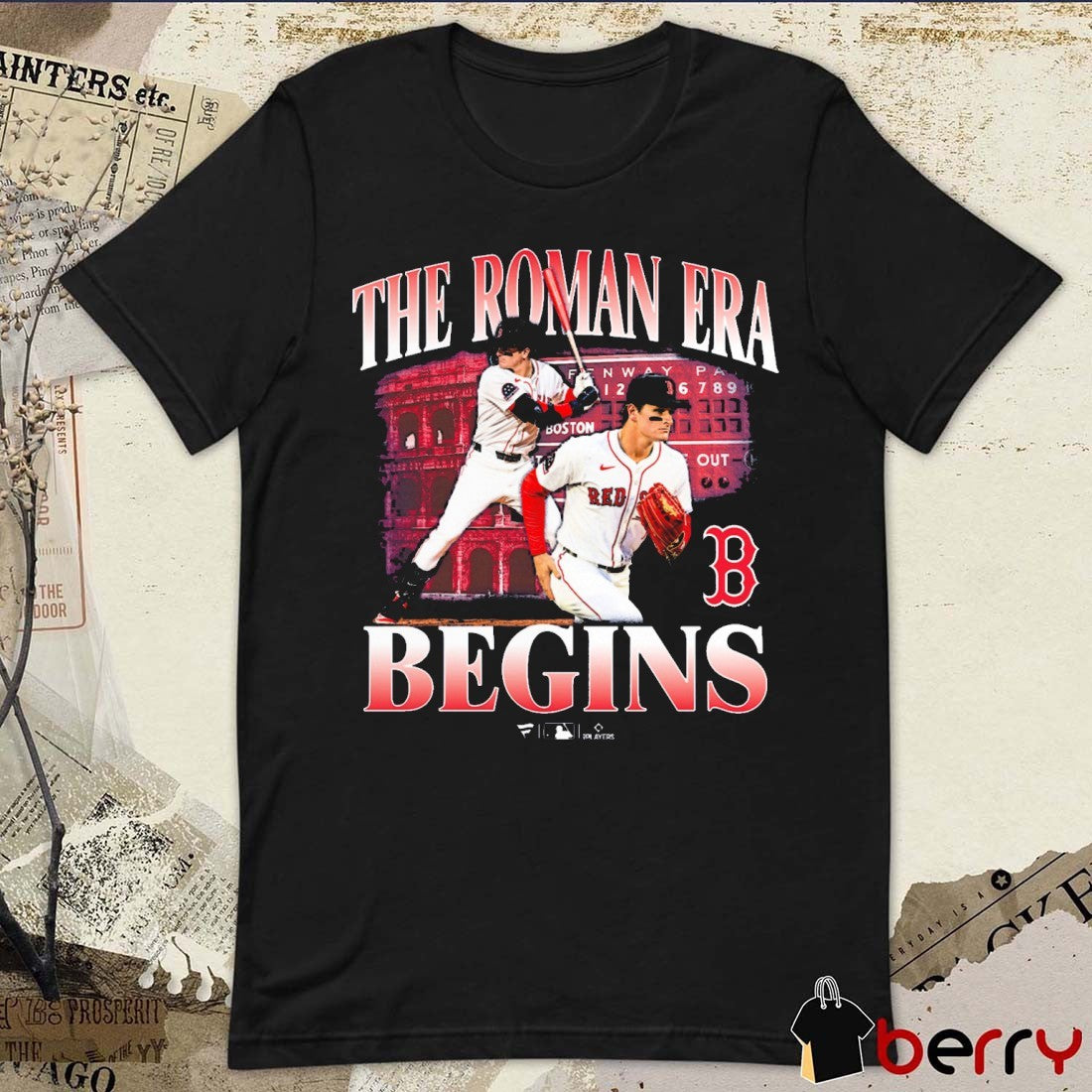 Roman Anthony Boston Red Sox MLB The Roman Era Begins Graphic Player t-shirt