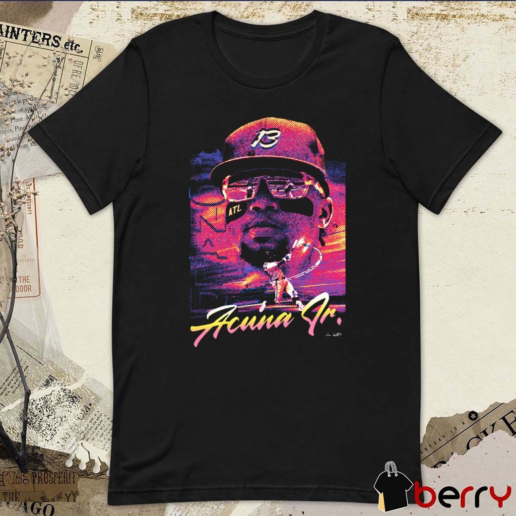 Ronald Acuna Jr. Summer Blockbuster Atlanta Braves MLB Graphic t-shirt