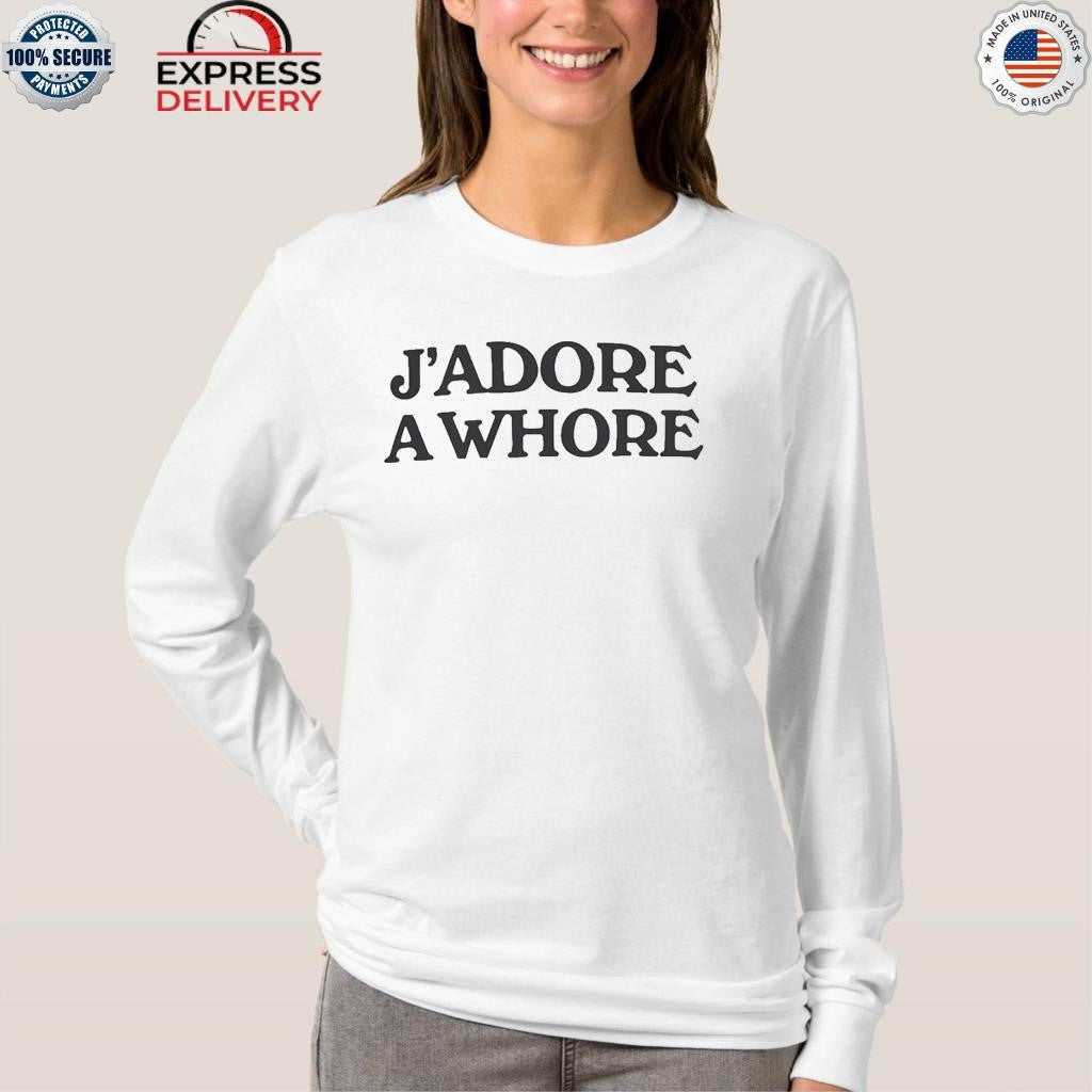 Russell Tovey J’Adore A Whore Shirt