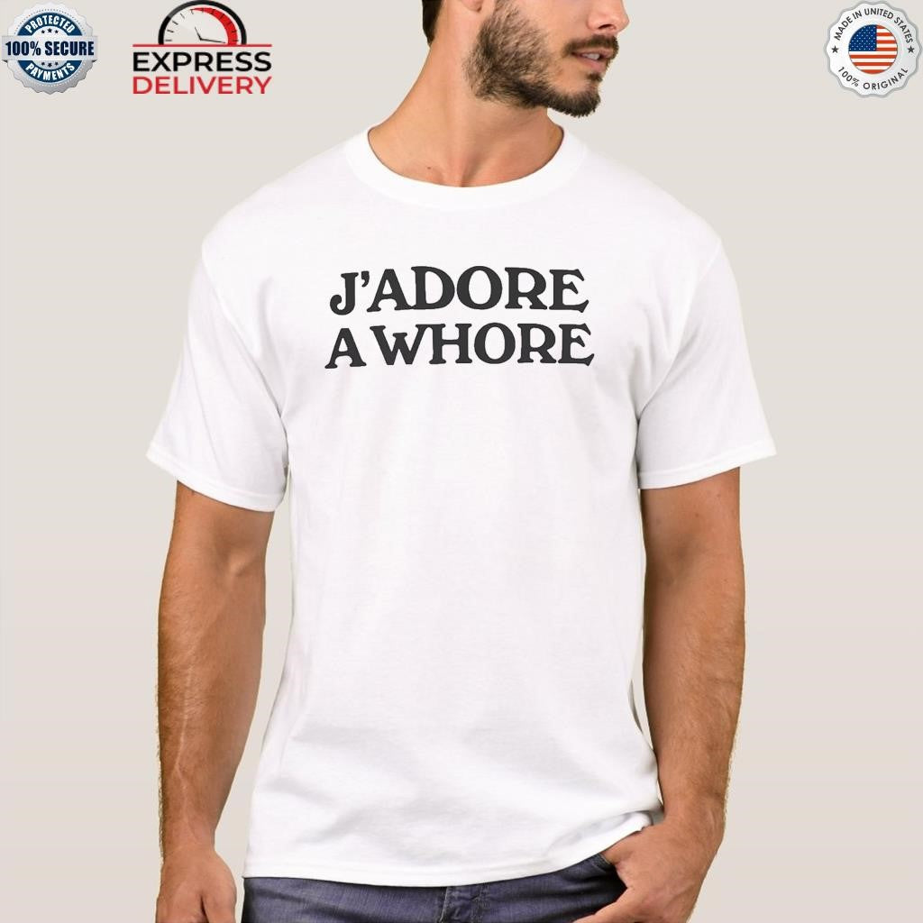 Russell Tovey J’Adore A Whore Shirt