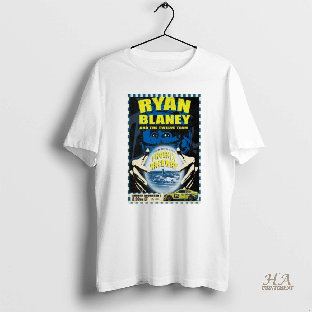 Official Ryan Blaney And The Twelve Team Nov 2 2025 Phoenix Raceway T-Shirts, Hoodie, Sweatshirt | InkNestWear.com
