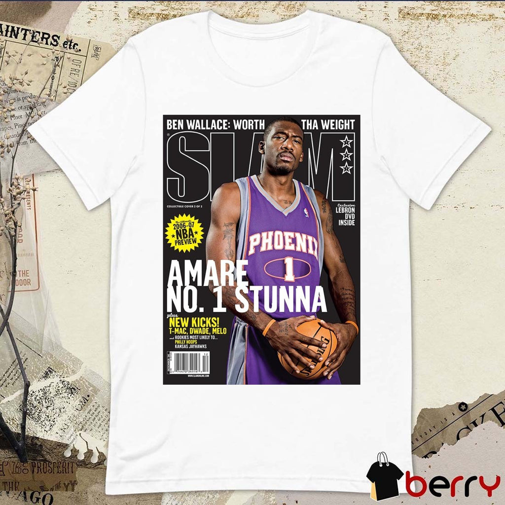 SLAM Magazine Ben Wallace Amare No 1 Stunna New Knicks 2026 Poster t-shirt