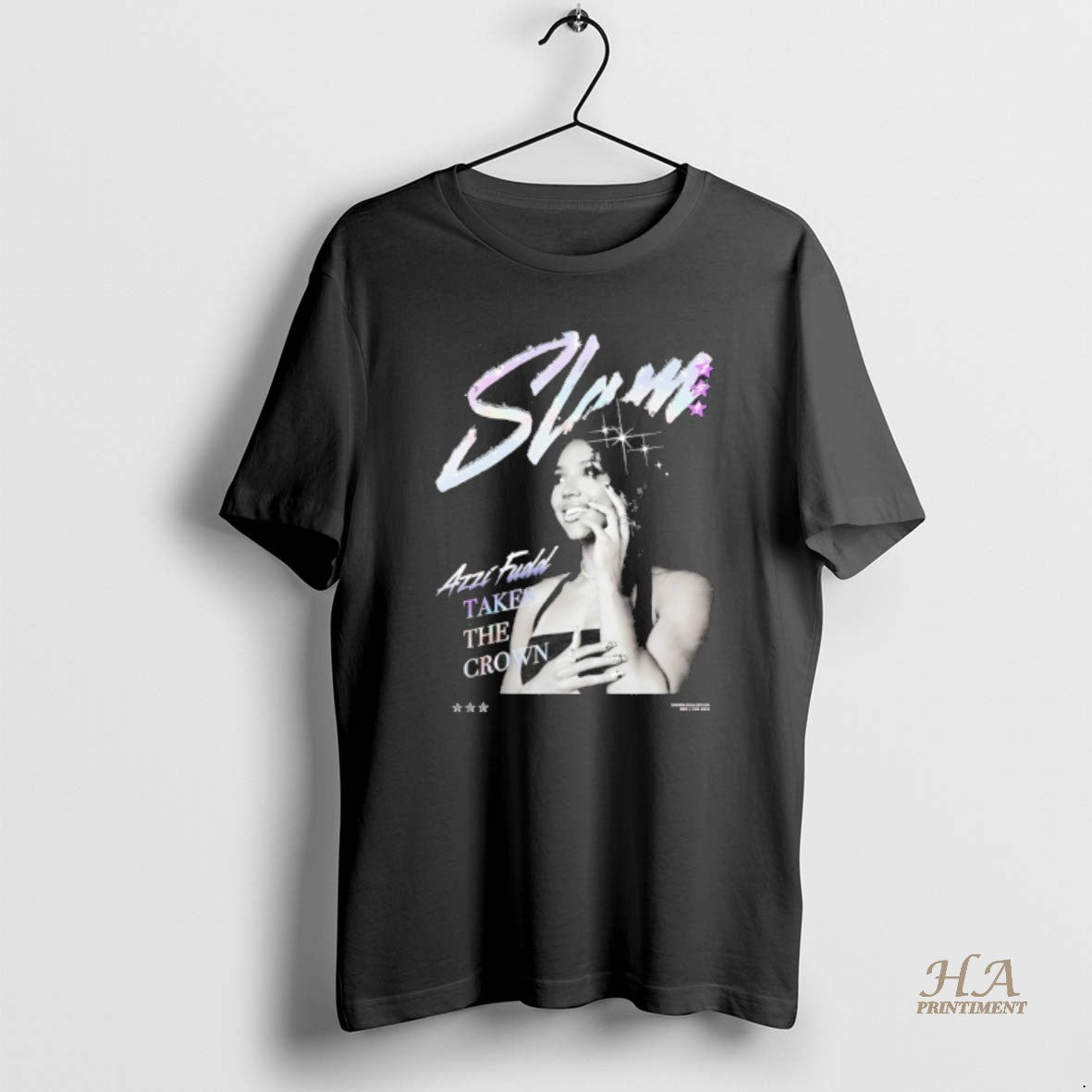 Official Slam Takes The Crown Azzi Fudd Uconn Huskies T-Shirts, Hoodie, Sweatshirt | InkNestWear.com