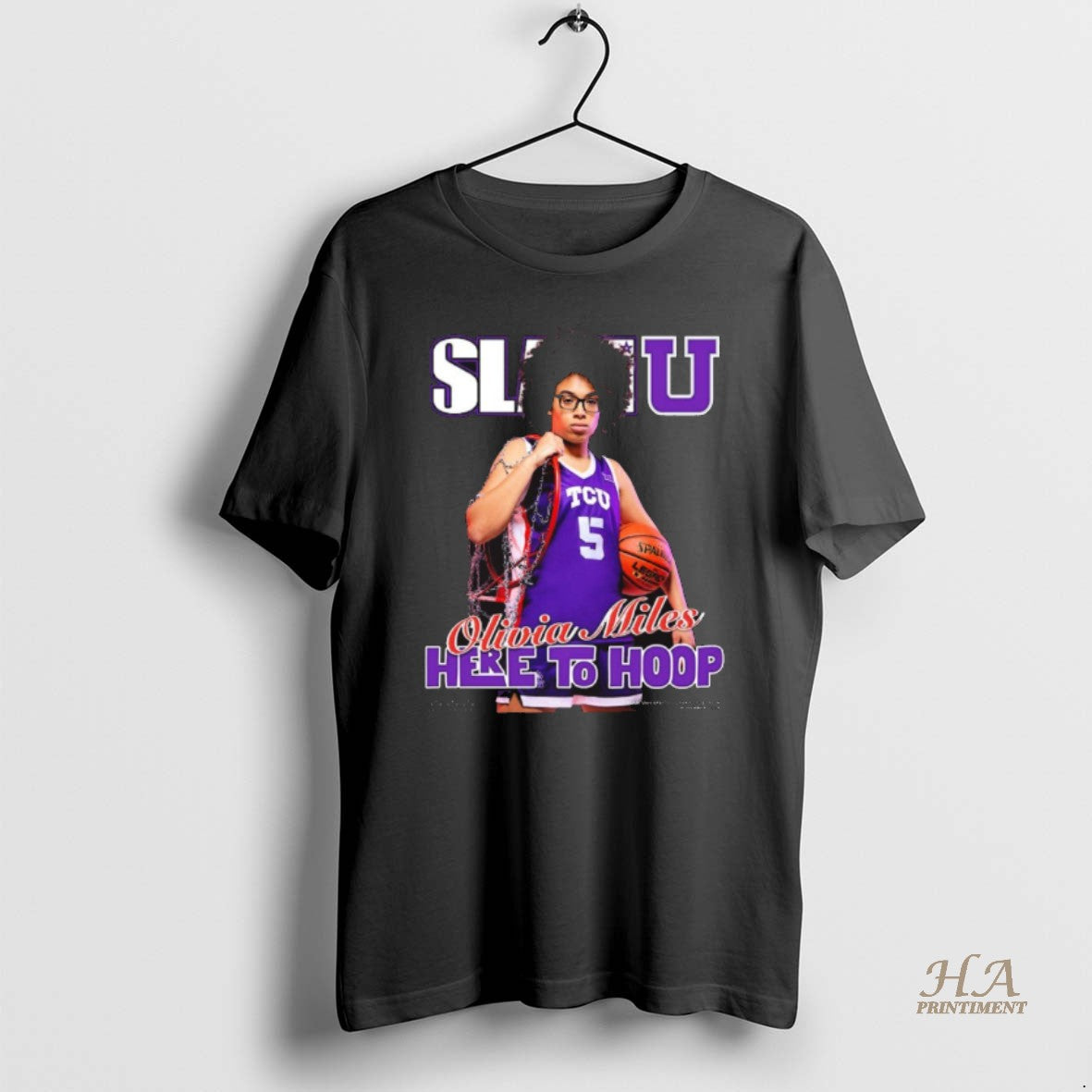 Official Slam U Cover Olivia Miles Here To Hoop Tcu Horned Frogs T-Shirts, Hoodie, Sweatshirt | InkNestWear.com
