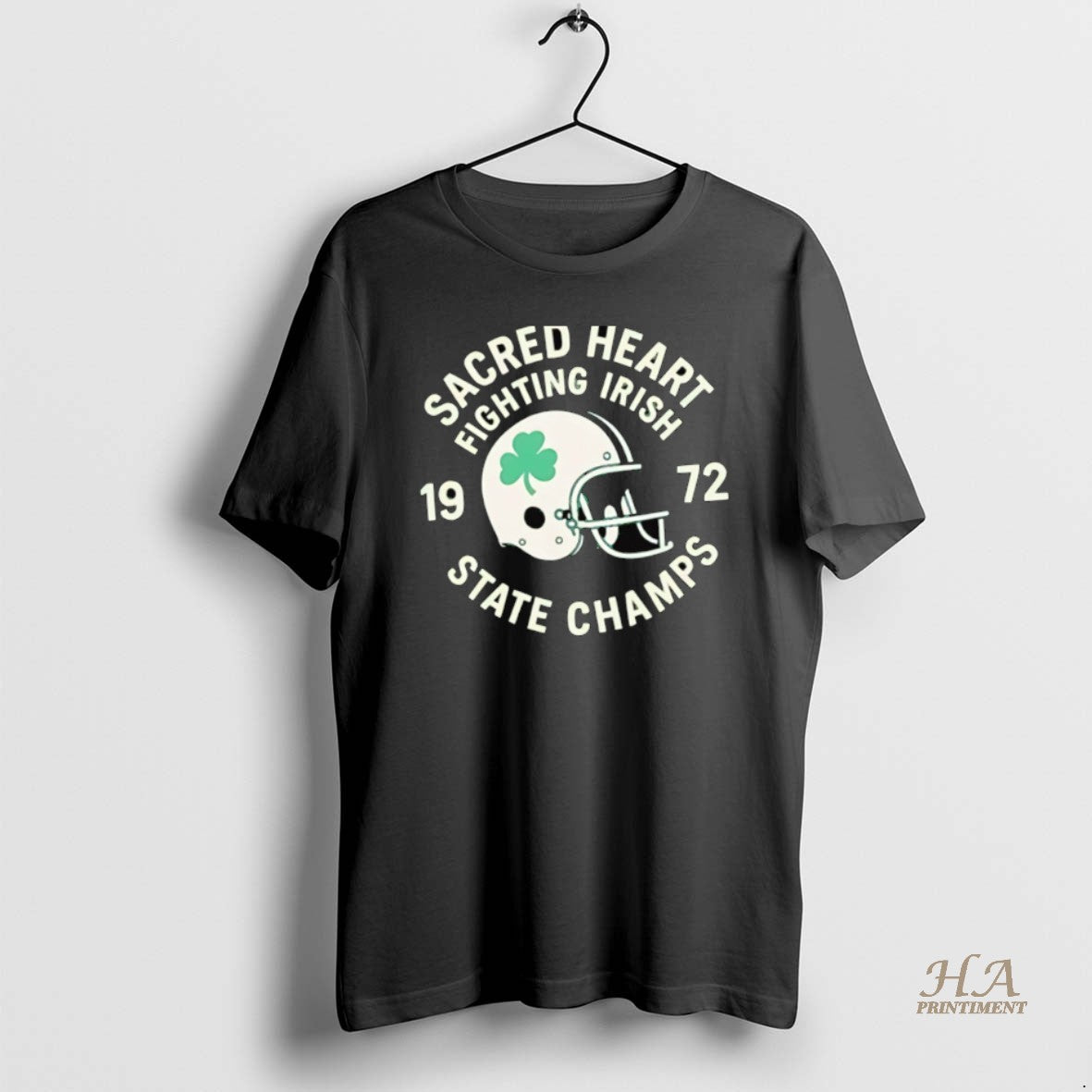 Official Sacred Heart Fighting Irish State Champs 1972 Helmet Football T-Shirts, Hoodie, Sweatshirt | InkNestWear.com