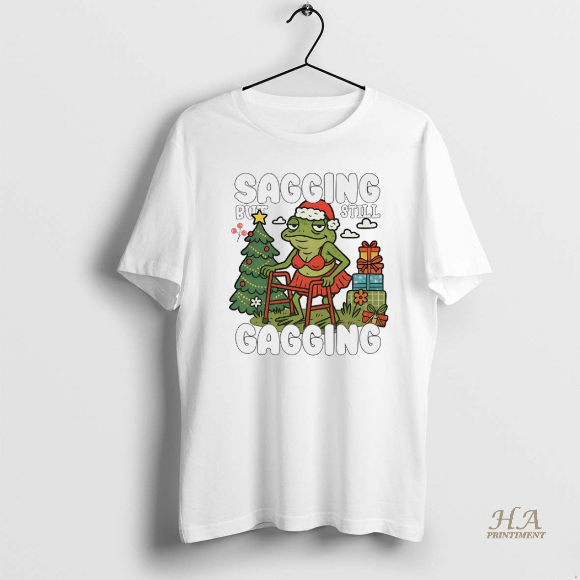 Official Sagging But Still Gagging Christmas White T-Shirts, Hoodie, Sweatshirt | InkNestWear.com
