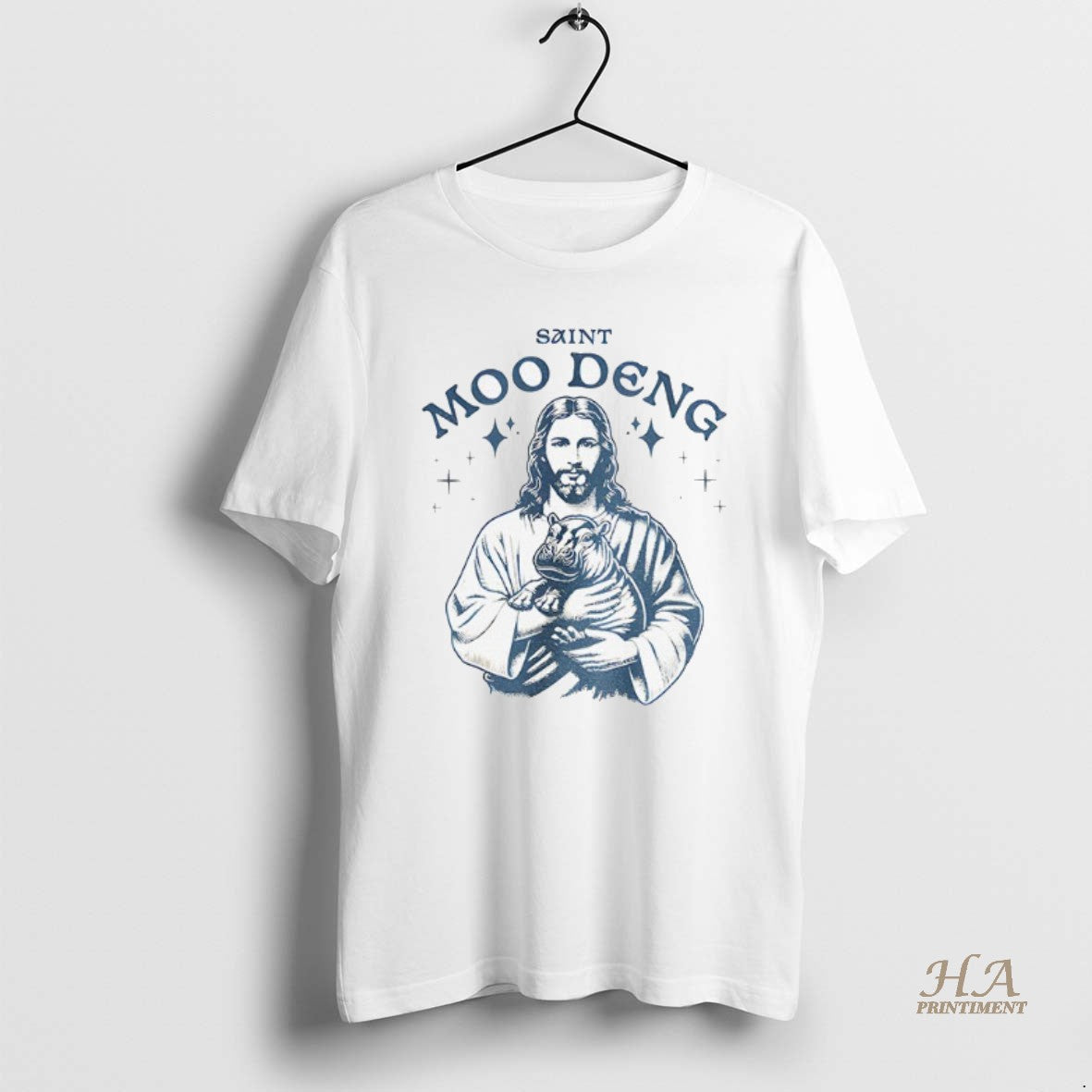 Official Saint Moo Deng Christmas T-Shirts, Hoodie, Sweatshirt | InkNestWear.com