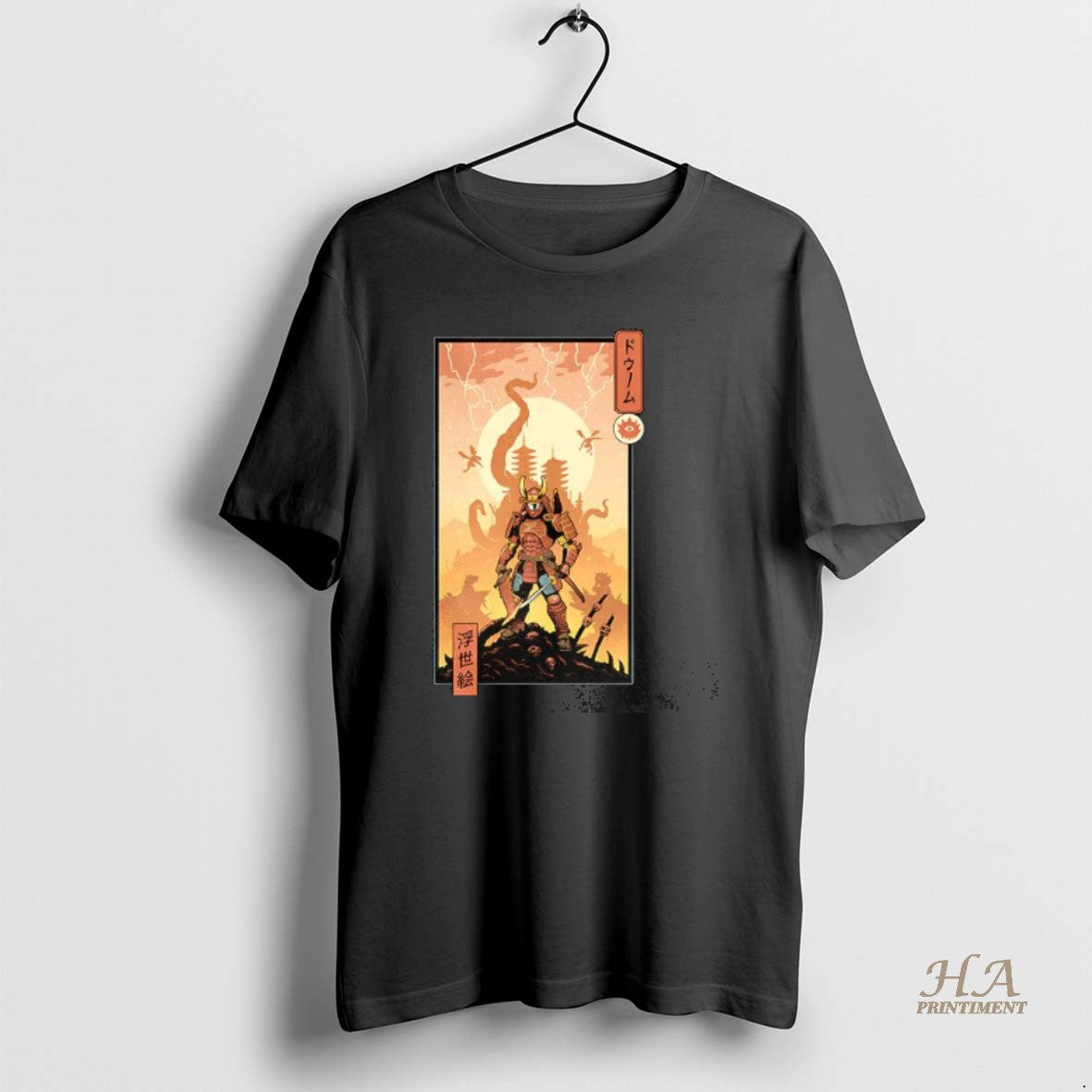 Official Samurai Doom Video Game Ukiyo E Style T-Shirts, Hoodie, Sweatshirt | InkNestWear.com