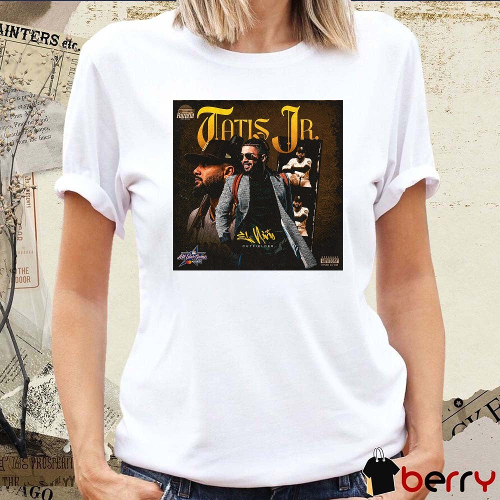 San Diego Padres Fernando Tatis Jr El Niño Outfielder MLB All-Star Game Faithful Records Poster t-shirt