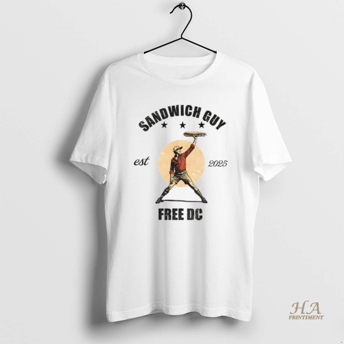Official Sandwich Guy Washington Dc Resistance Est 2025 T-Shirts, Hoodie, Sweatshirt | InkNestWear.com