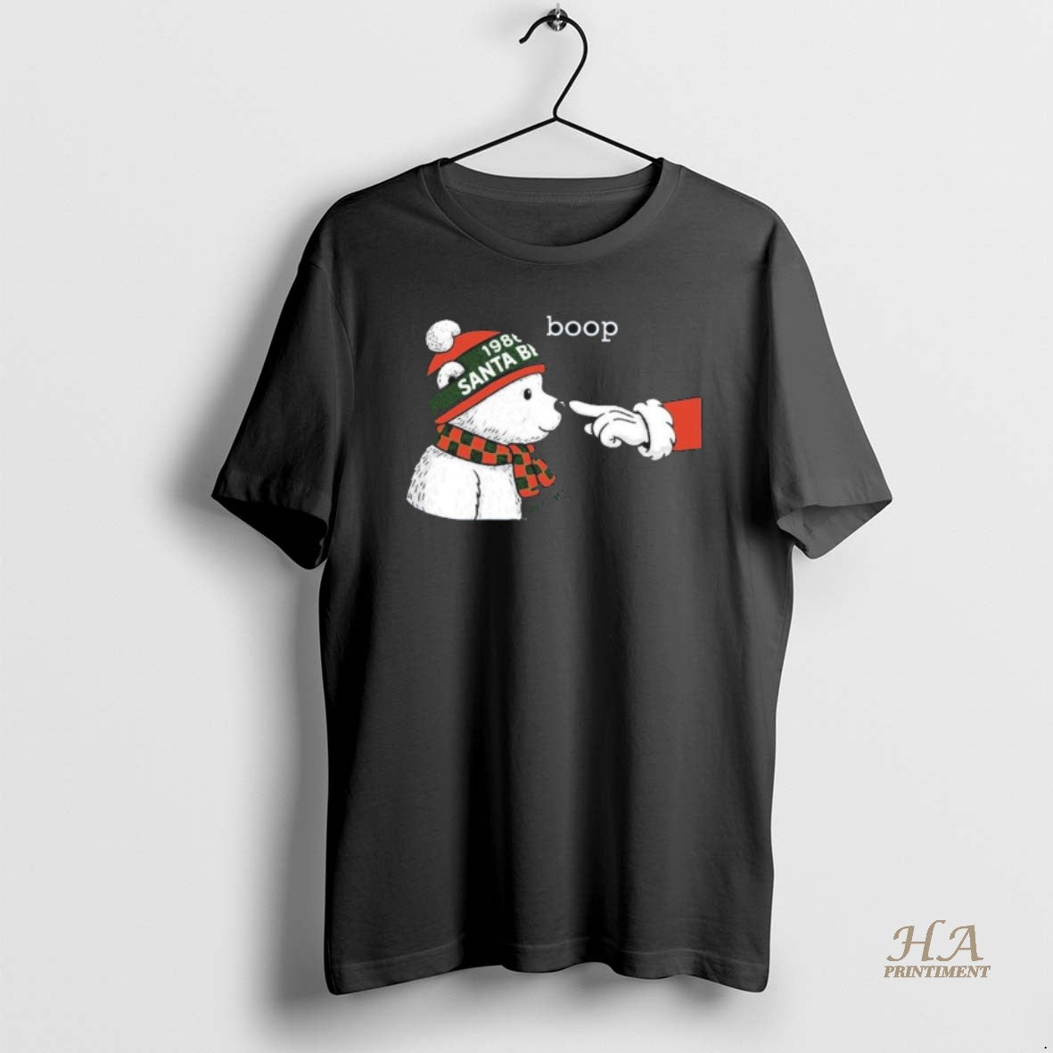 Official Santa Bear Boop Minnesota Christmas T-Shirts, Hoodie, Sweatshirt | InkNestWear.com