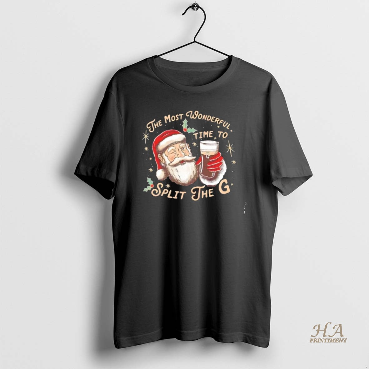 Official Santa Christmas The Most Wonderful Time To Split The G T-Shirts, Hoodie, Sweatshirt | InkNestWear.com