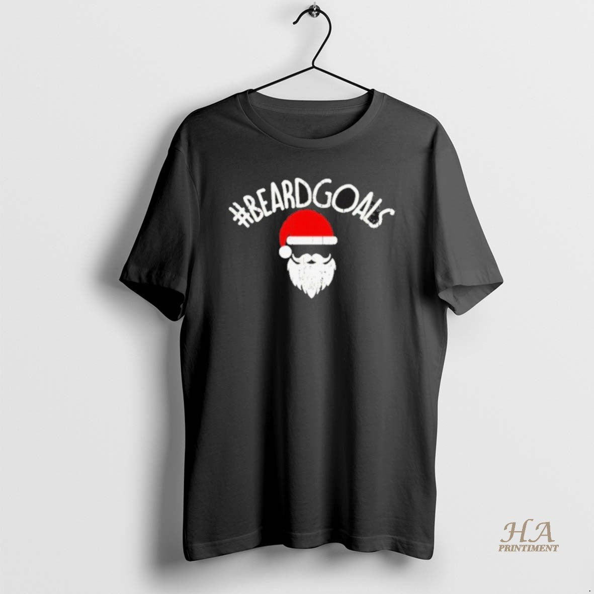 Official Santa Claus Beard Goals Christmas T-Shirts, Hoodie, Sweatshirt | InkNestWear.com