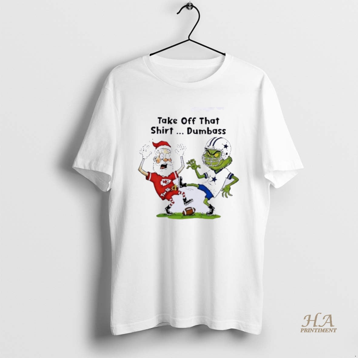 Official Santa Claus Kansas City Chiefs X Grinch Dallas Cowboys Take Off That Dumbass T-Shirts, Hoodie, Sweatshirt