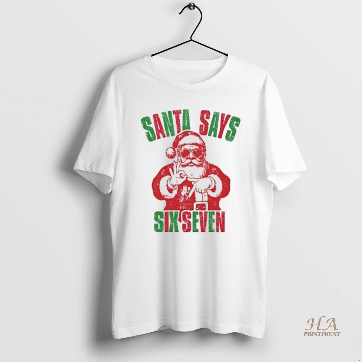 Official Santa Claus Six Seven Christmas 2025 T-Shirts, Hoodie, Sweatshirt | InkNestWear.com